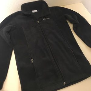 Boys Columbia fleece and puffer vest combo